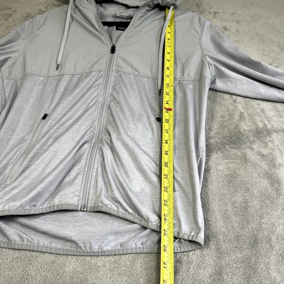 Vuori Gray Jacket Women's M Full Zip Outdoor Performance Lightweight Windbreaker - Picture 9 of 10